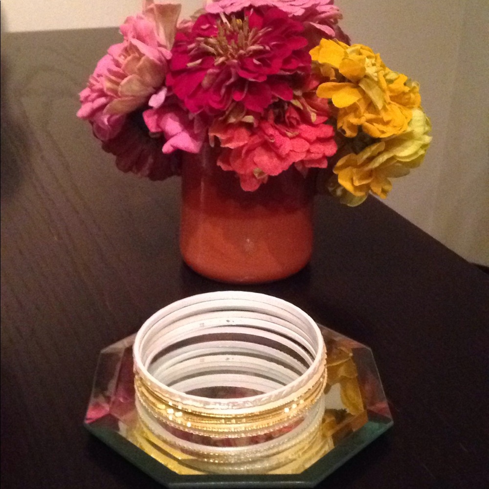 Handcrafted semanario 7 bangles bracelet